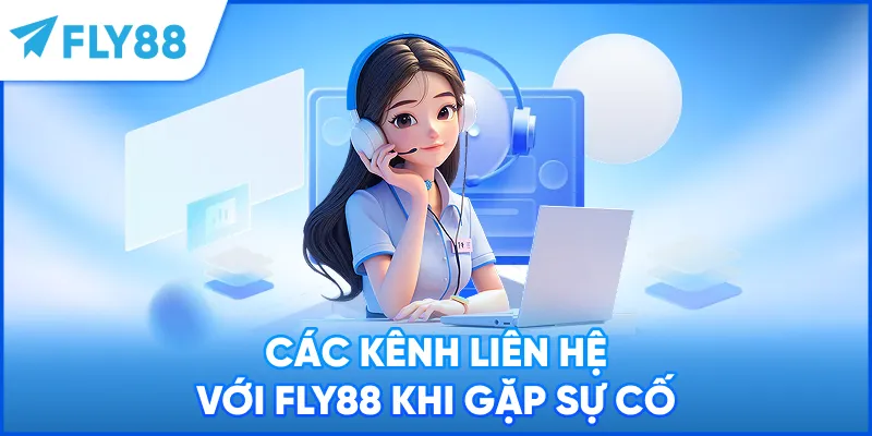 Các kênh liên hệ với FLY88 khi gặp sự cố