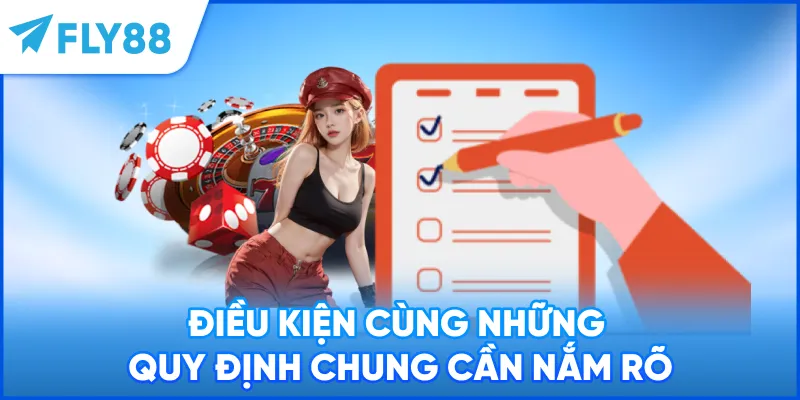 Điều kiện cùng những quy định chung cần nắm rõ