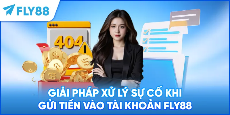 Giải pháp xử lý sự cố khi gửi tiền vào tài khoản FLY88