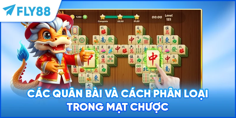 Các quân bài và cách phân loại trong mạt chược