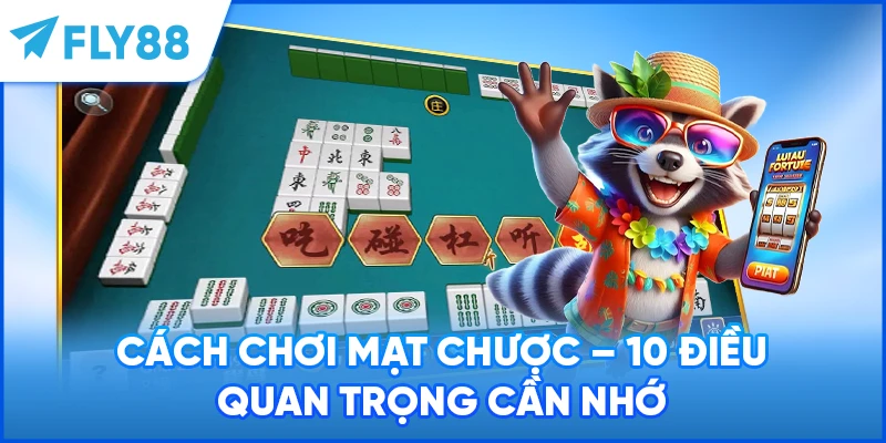 Cách Chơi Mạt Chược - 10 Điều Quan Trọng Cần Nhớ
